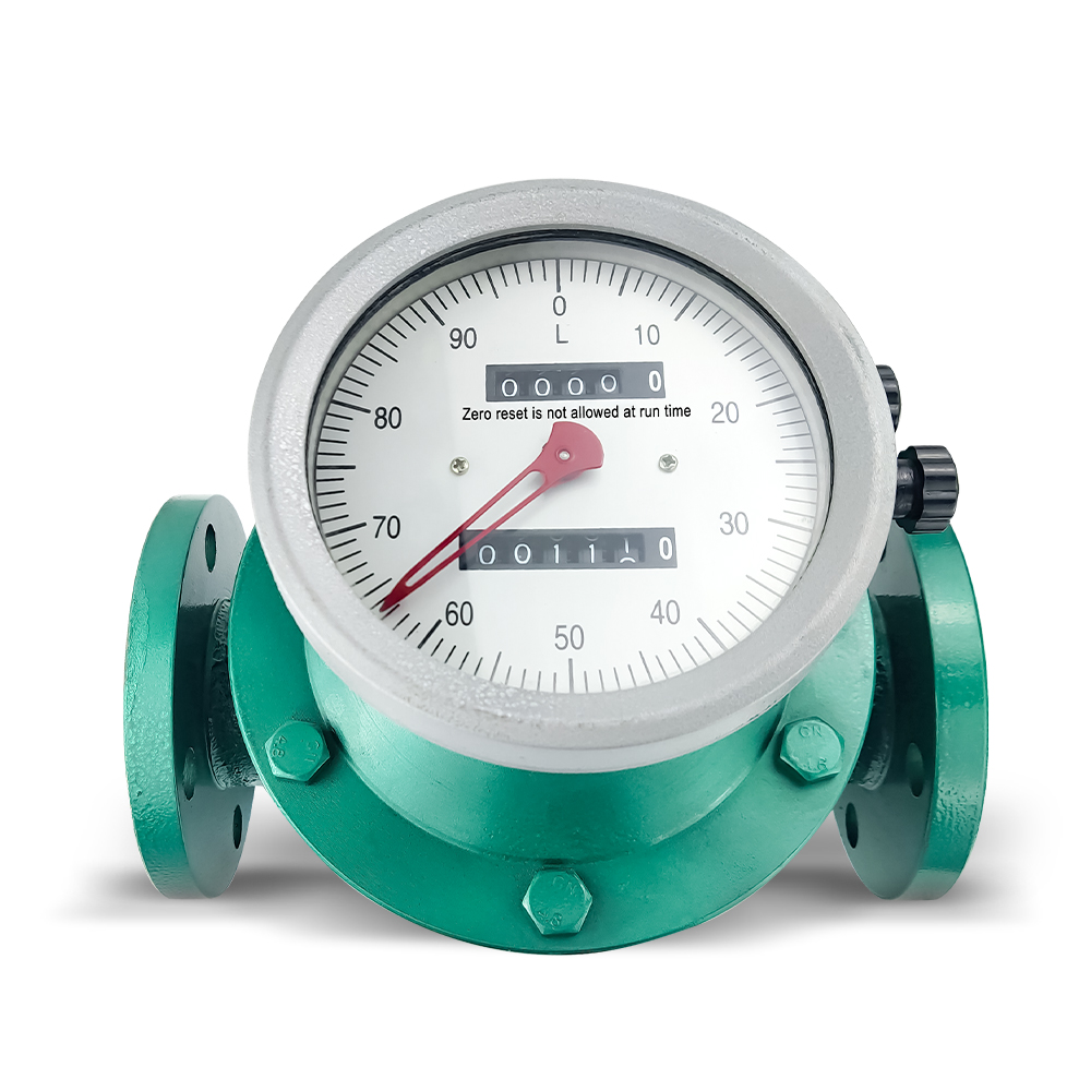 Oval gear flow meter