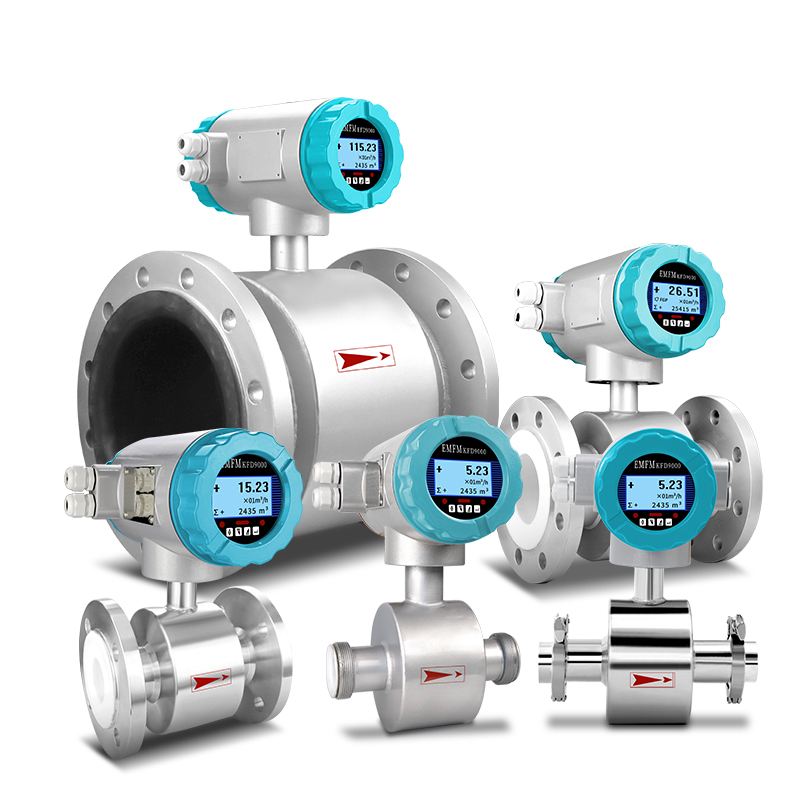 Six characteristics of electromagnetic flowmeter