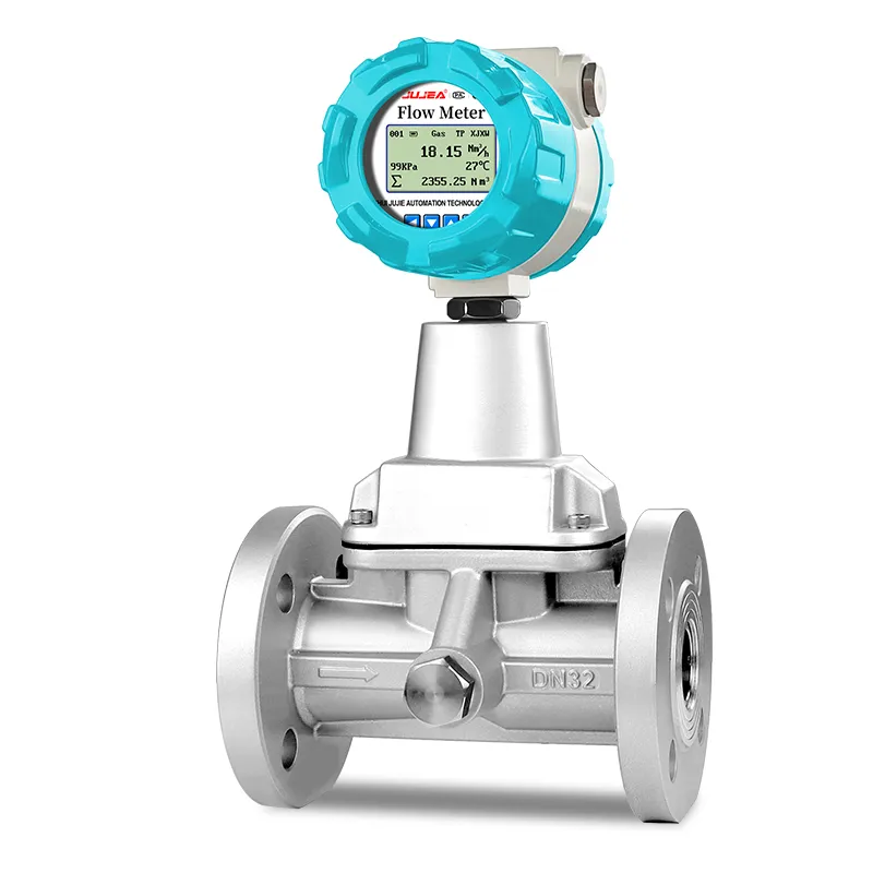 aluminum alloy precession vortex flow meter for liquid metering