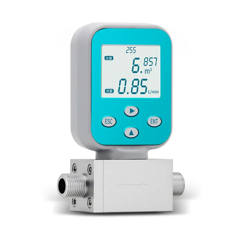 micro thermal gas mass flow meters for liquid flow gauge