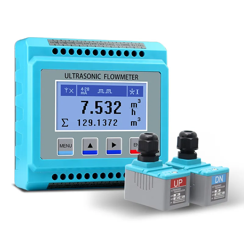 modular ultrasonic flow meter for liquid flow meter types