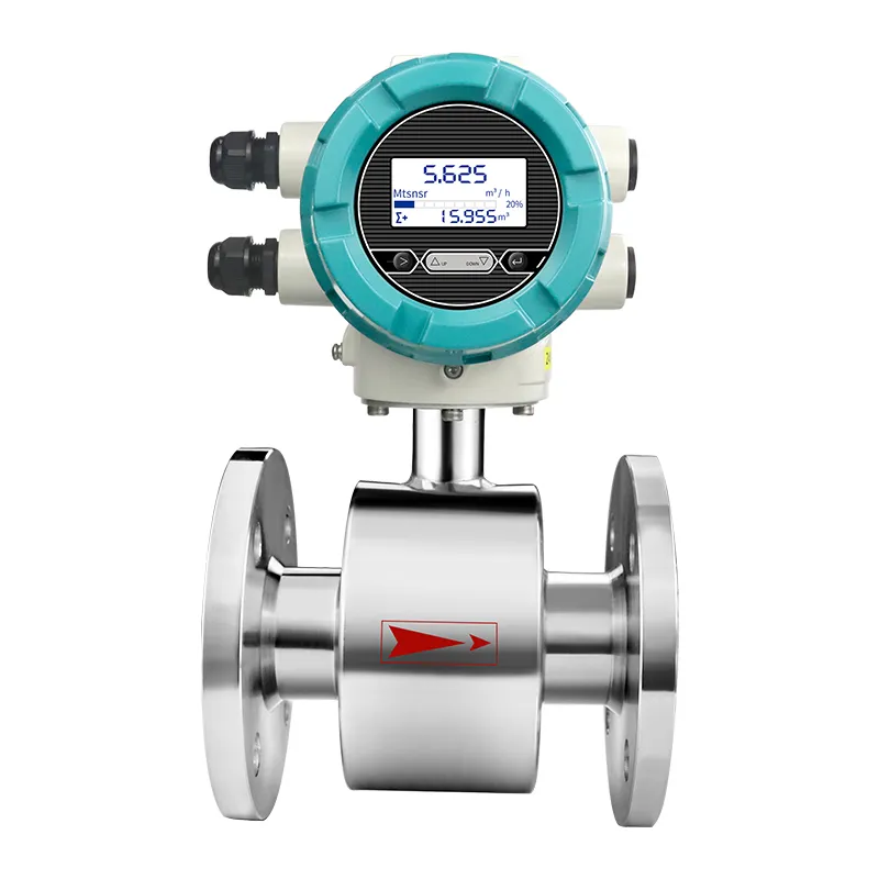 stainless steel electromagnetic flow meter for water flow meter gpm