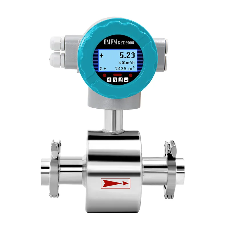 stainless steel electromagnetic flow meter for water flow meter price