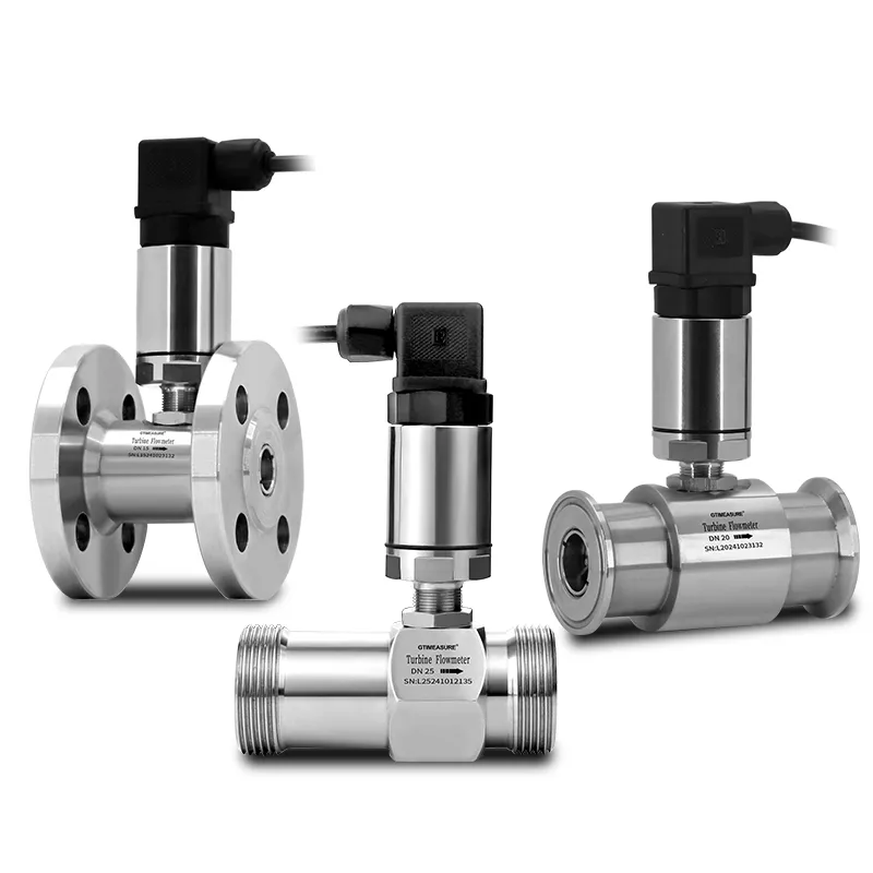 thread turbine flow meter for electromagnetic water flow meter