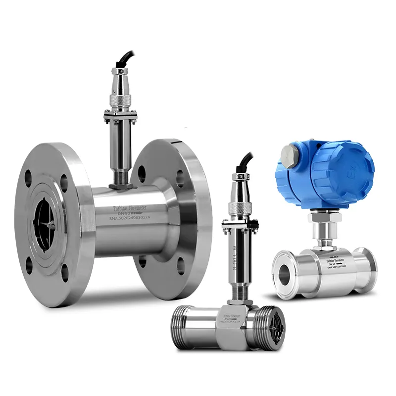 turbine flow sensor for fluid meters
