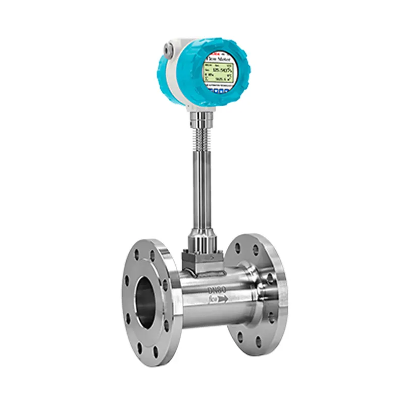 vortex flow meters without temperature pressure compensation for argon gas flow meter