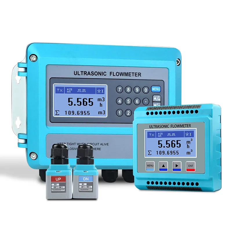 wall mounted ultrasonic flow meter for liquid meter