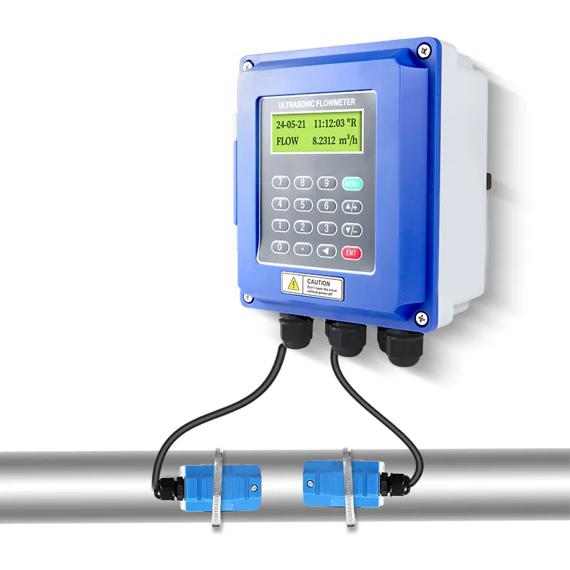 wall mounted ultrasonic flow meter for liquid propane flow meter
