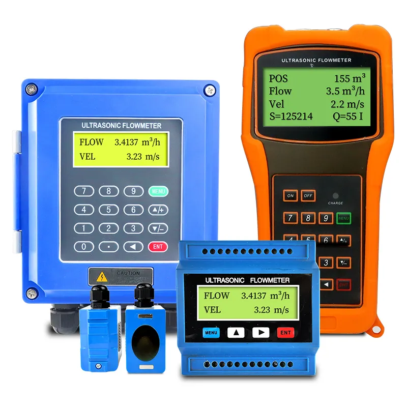 wall mounted ultrasonic flow meter for liquid turbine flow meter