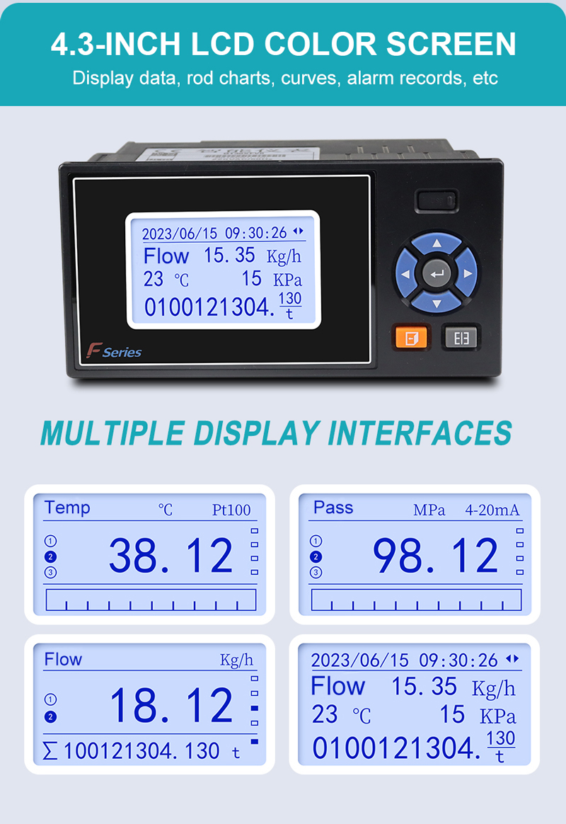 GT30XF Flow Totalizer for Instrumentation and Process Control