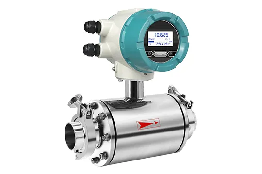 Sanitary Clamp Electromagnetic Flow Meter