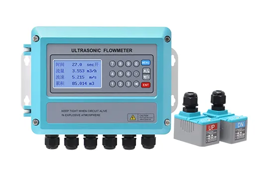 Wall-Mounted Ultrasonic Flow Meter