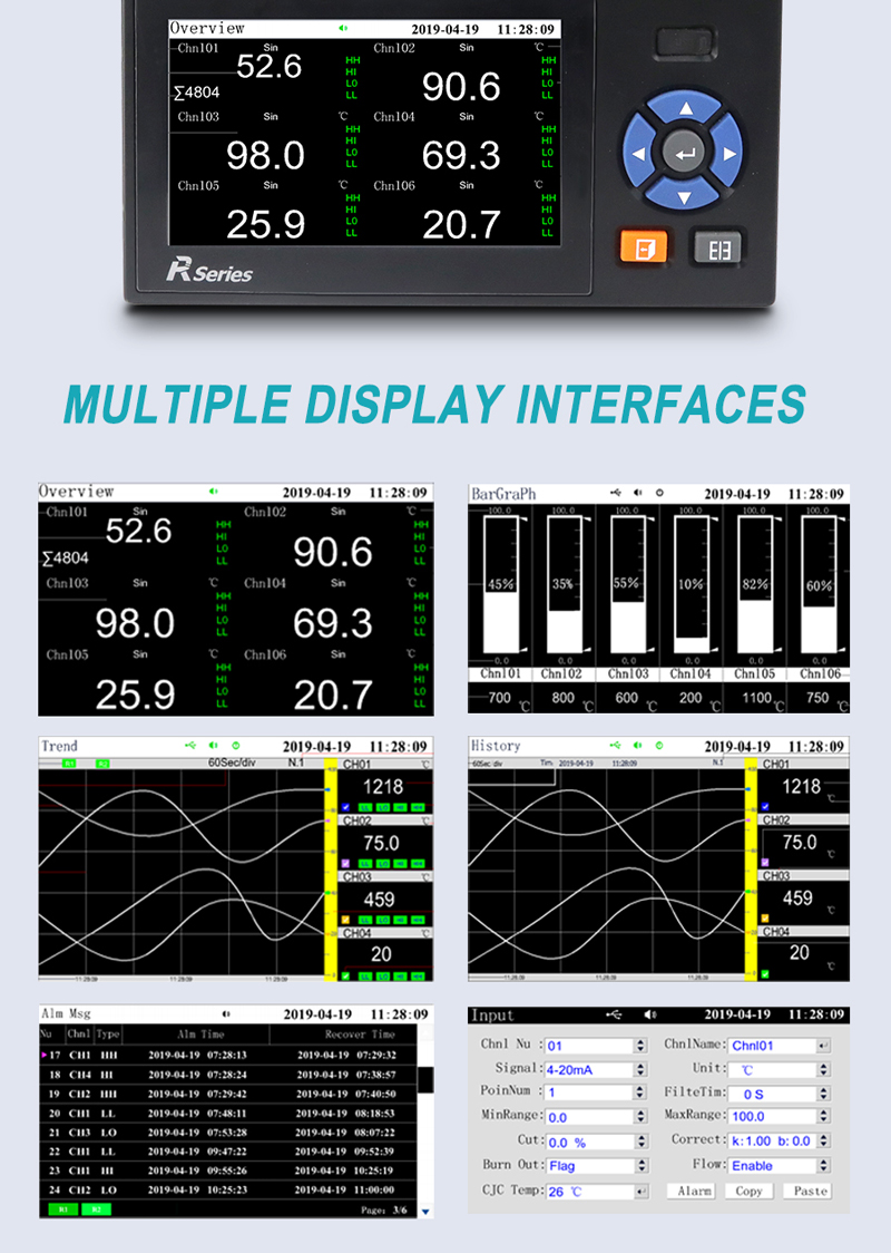 Gt65r Data Logger for Instrumentation Process Gt65r Data Logger for Instrumentation Process