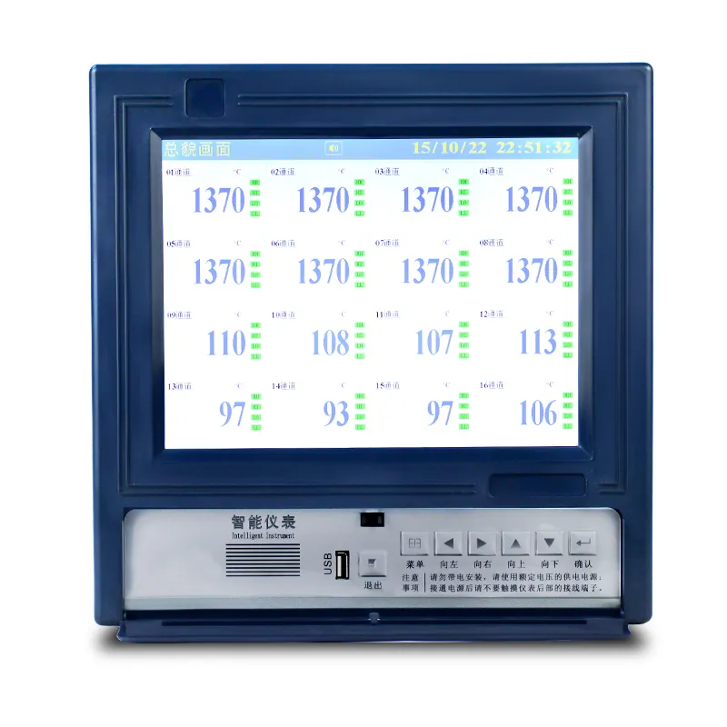 gt80r data logger for instrumentation for process measurement and control