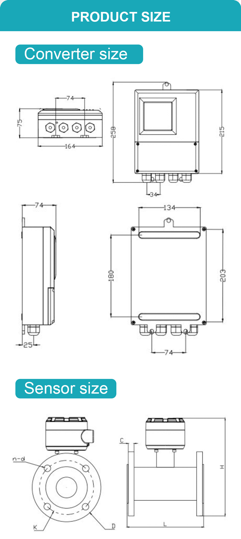 Remote Type Electromagnetic Flow Meter for Industrial Instrumentation and Control Remote Type Electromagnetic Flow Meter for Industrial Instrumentation and Control