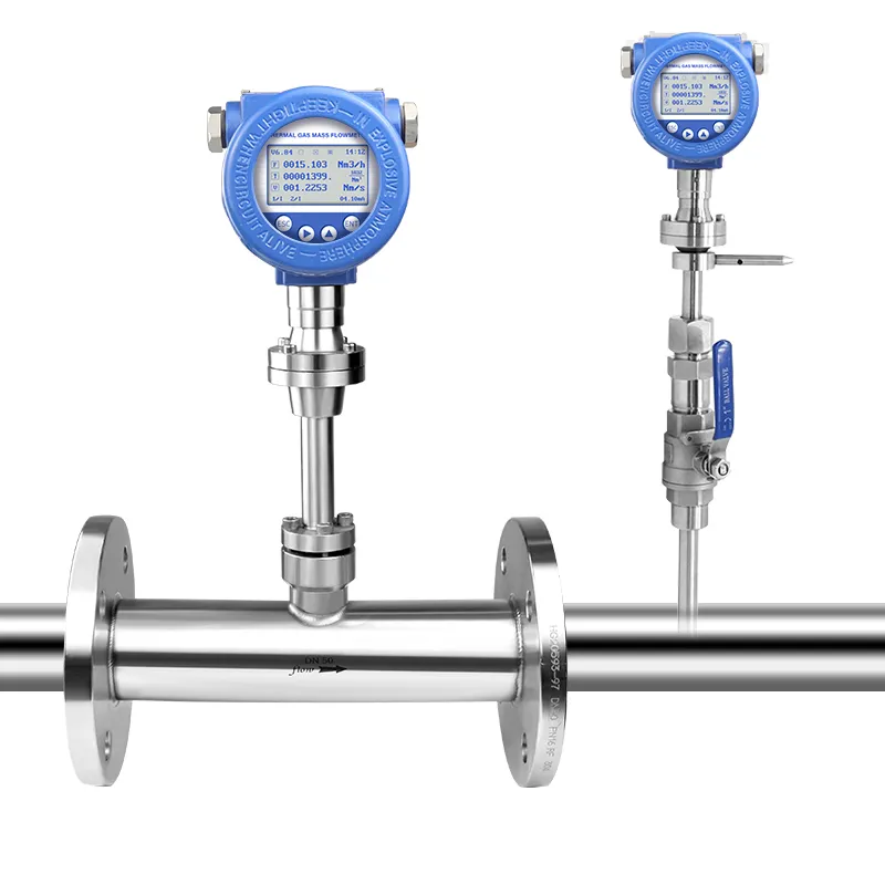 Thermal Gas Mass Flow Meters