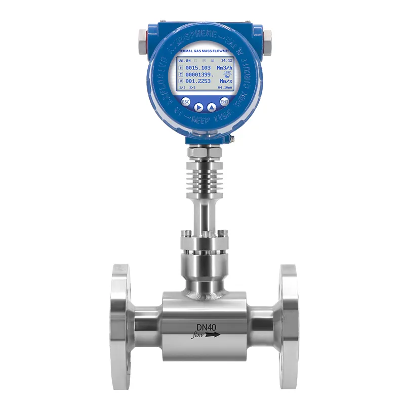 Thermal Gas Mass Flow Meters