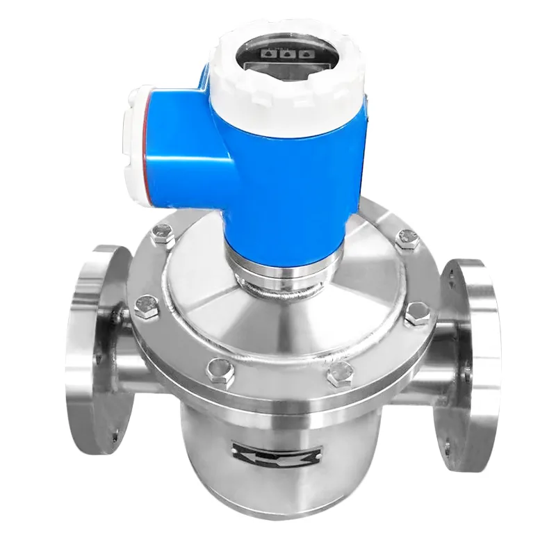 Display Oval Gear Flow Meter