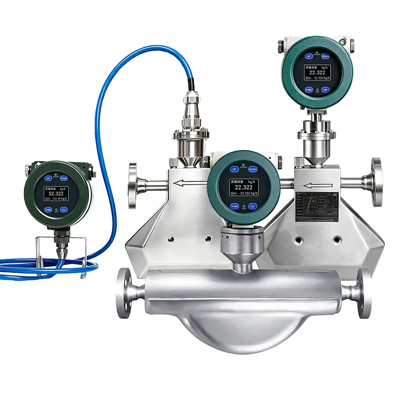 Micro-bending Coriolis Mass Flow Meter
