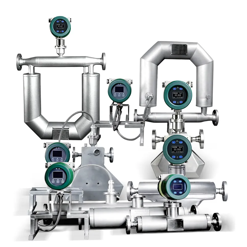 Straight Tube Coriolis Flow Meter