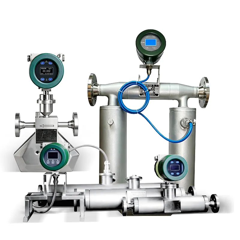 Straight Tube Coriolis Flow Meter