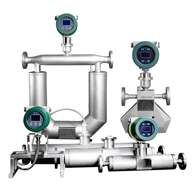 Straight Tube Coriolis Flow Meter
