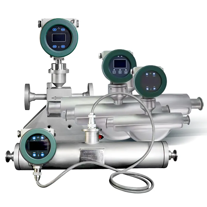 Straight Tube Coriolis Flow Meter