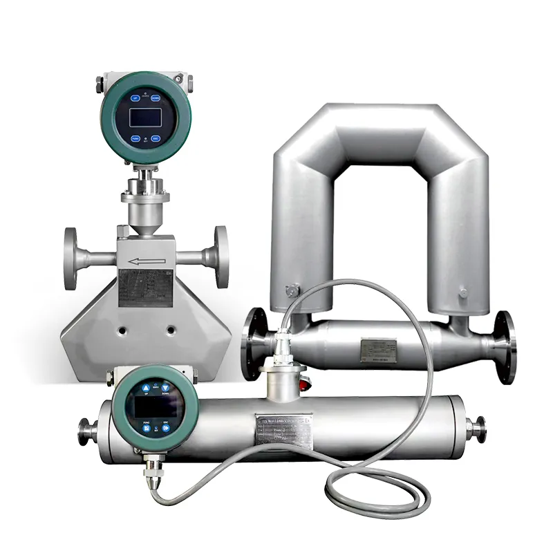 Straight Tube Coriolis Flow Meter